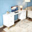 Bureau de bureau élégant, bureau d'ordinateur en bois, bureau de direction pratique