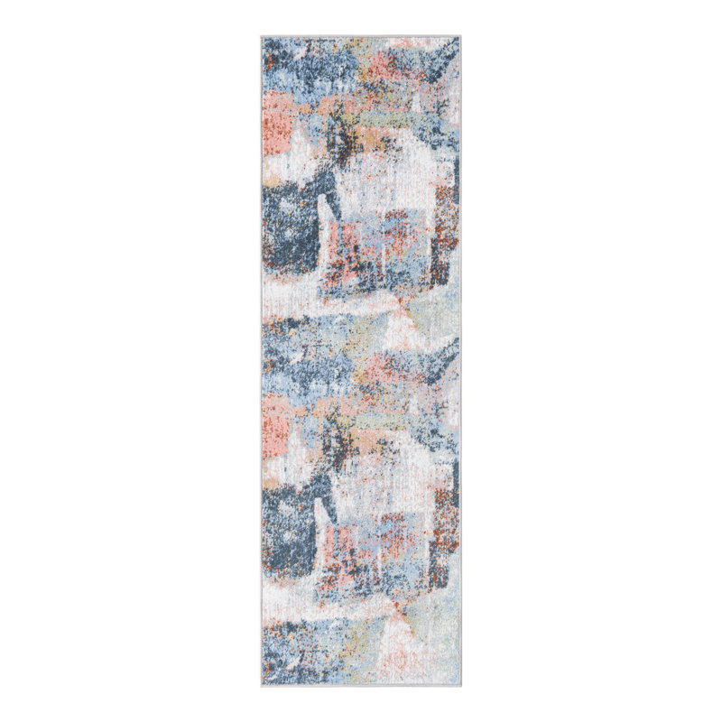 Hankinson Abstract Indoor Rug, Runner 2' x 6'1"