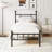 Annalaura 42" H Metal Platform Bed with Headboard-1046015555