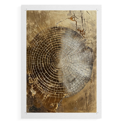 Série ABSTRACT CXC - Impression sur toile seulement - NON CADRE