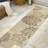 Hagy Modern Floral Textured Weave Sage/Brown Indoor/Outdoor Rug-1743355730