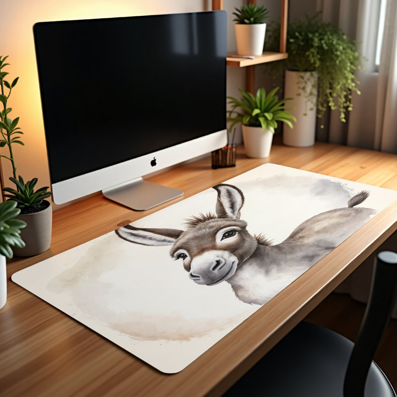 Polyester Desk Pad, 31.5x15.5