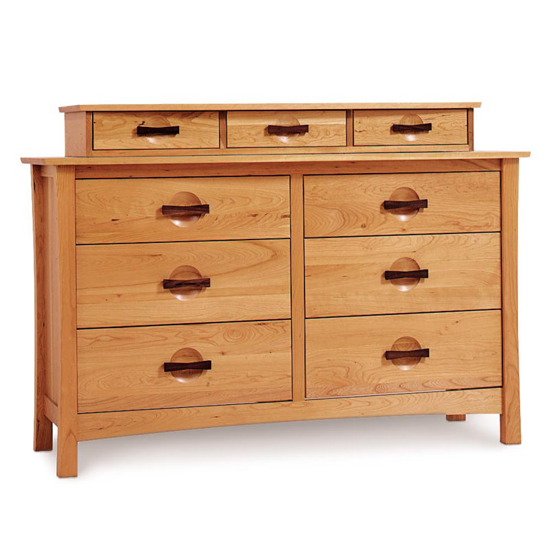 Berkeley 6 - Drawer Solid Wood Dresser, Natural Cherry