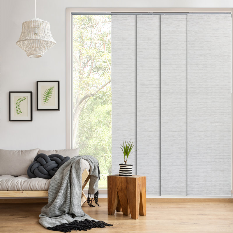 Sharmaine Artfully Formed Semi-Sheer Vertical Blind