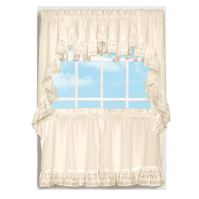 Vienna Sample Eyelet Window Curtain