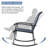 Armyn 2-Person Outdoor Patio Rocking Set-1541957713