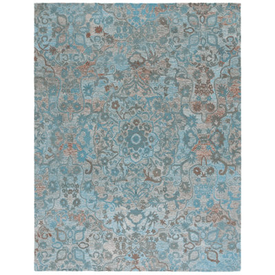 Fredel Tufted Performance Performance Floral Rug
