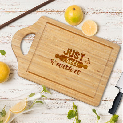 Roll with It Life - 1 Piece Bamboo Cutting Board