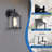 Ourdoor wall lamp black