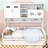 Daybed with Trundle, Shelves and All-in-One Cabinet-991198442-991198443