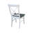 Bellmead Solid Wood Cross Back Side Chair-274613945