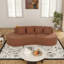 Canapé d'angle incurvé moderne 3 places minimaliste et élégant en forme de demi-lune, canapé d'angle modulaire compressé-1131543533