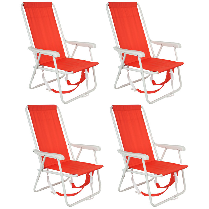 Fauteuil de plage pour adultes avec fonction de sac à dos, capacité de 300 lb, structure en aluminium inclinable et pliable, tissu 600D, hauteur réglable et système de support de serviettes