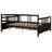 Wood Daybed With Drawers, And Functional Home Decoration Full Size In Solid Wood, , Practical Drawers-1739744514