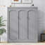 Grand lit escamotable mural avec tablettes