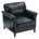 Black Genuine Leather