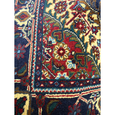 Handmade Afghan Rug, Hand Knotted Afghan Carpet 60x40"
