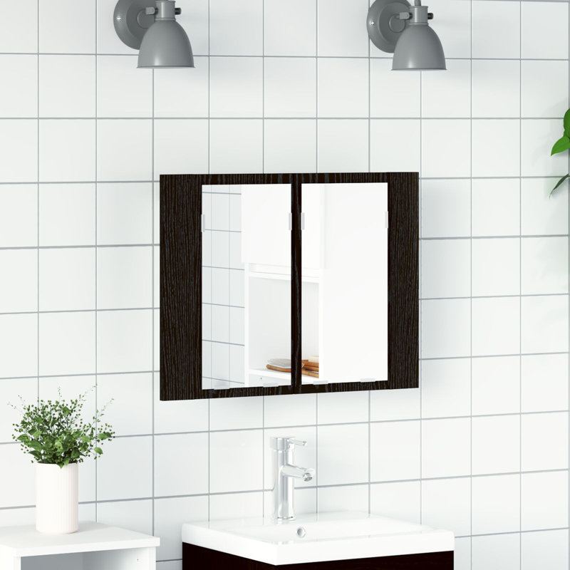 5000mm W 5500mm H Wall Mounted Required Medicine Cabinet Mirror