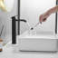 Robinet de lavabo vasque de salle de bain à poignée simple Waterfall