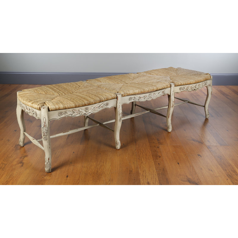 Chesley Upholstered Bench, Parchment