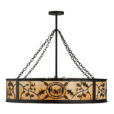 Personalized 13 - Light Drum Chandelier