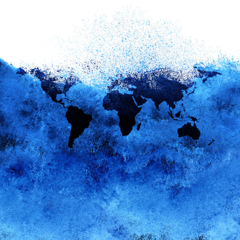 Global Warming Metaphor by Imagedepotpro, 36" H x 36" W