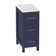 Mitesh 12'' Single Bathroom Vanity with Engineered Marble Top