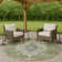 Machine Washable Indoor/Outdoor Bingel ACN2321 Global Rug