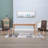 Dining Chairs Accent Upholstered Side Chair with Wood Frame Fabric-1390612865-1460339673