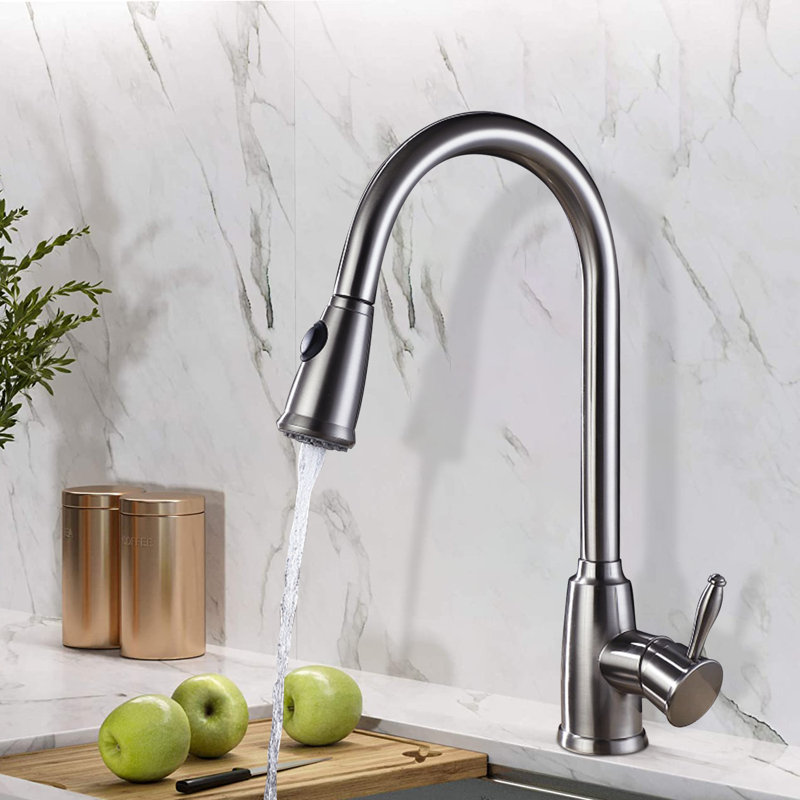 SMARTLET Pull Out Kitchen Faucet