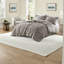 Luxurious Faux Fur Bedding Sets In Gray, Modern Comfort For Home