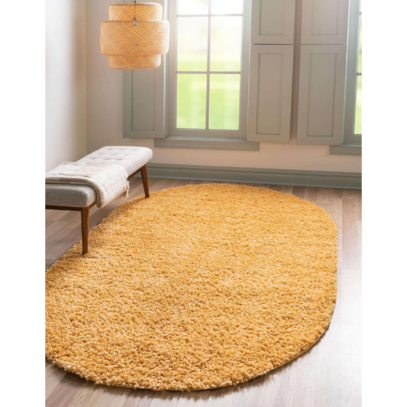 Carlosadrian Oriental Indoor Rug, Oval 3'3" x 5'3"