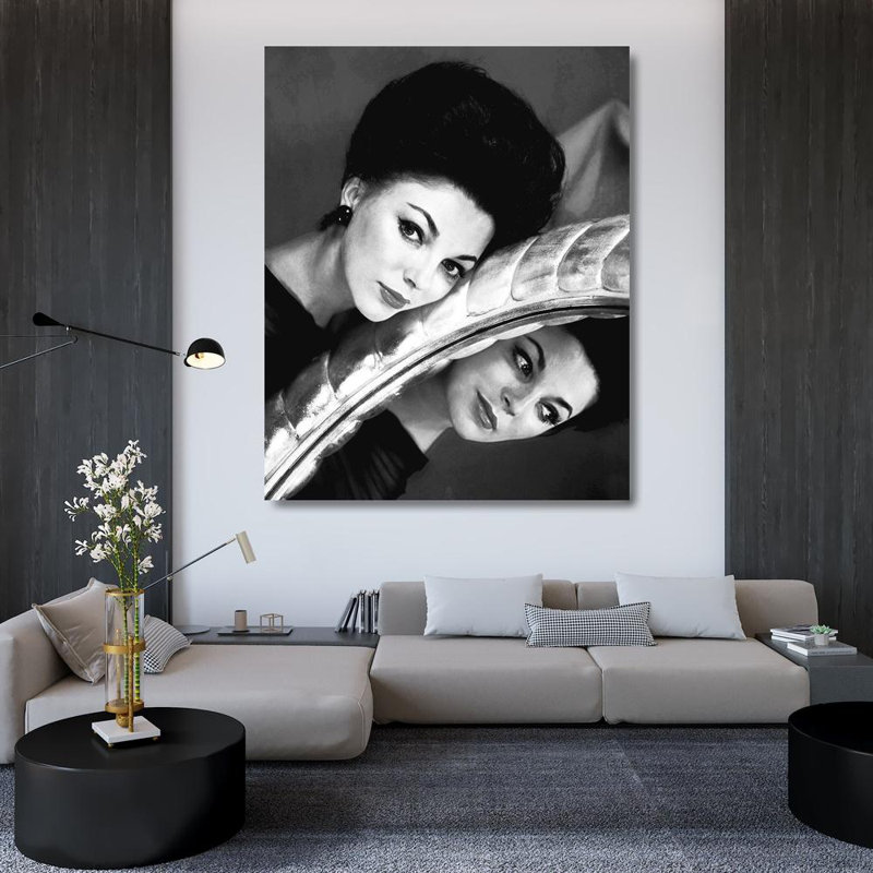 Astoria Grand Hollywood, galerie de photos d'archives sur toile tendue: Joan Collins (64_488111), H 44 po x l 36 po