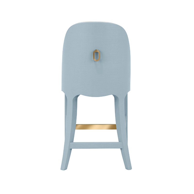Stool, Light Blue