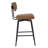 Bayardo Swivel 27.4'' Leather Counter Stool-88759066