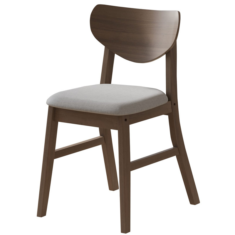 Ensemble de chaises de salle à manger Arcolia (ensemble de 6), Brun