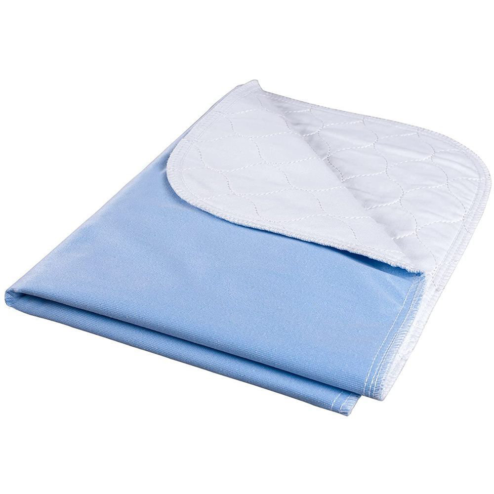 Remedies Washable Bed Pads - Reusable Underpads for Incontinence, Soft and  Absorbent Underpad, Large 34 x 36 inches, Pack of 4 (Blue)