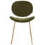 Luana 42cm H Upholstered Metal Upholstered Back Side Chair-121394613