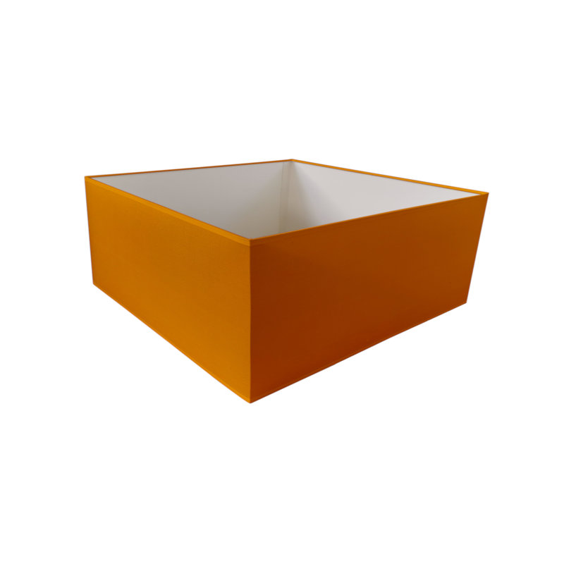 Rectangle Silk Lamp Shade ( Uno ), 25cm H x 40cm W x 40cm D, Tangiers
