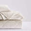 Literie 3 pièces en velours matelassé à losanges, couleur champagne, taille Twin/Twin XL