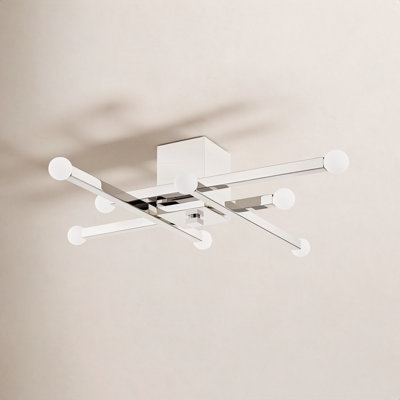 Peary 8-Light Flush Mount