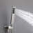 Modern 10" Rectangle Wall Mounted Complete Shower System With Anti-Scald Pressure Balance Valve-129021942