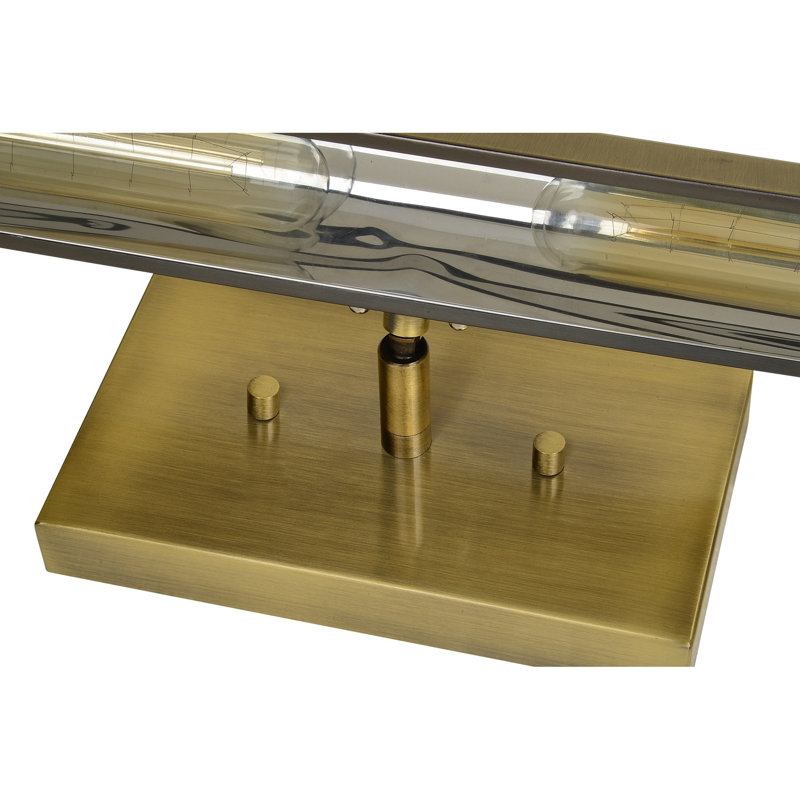 Bechtel Armed Sconce, Brushed Brass