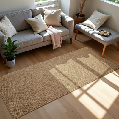 2x6 ft Faux Jute Rugs Washable Entryway Rug,Hallway Runner Rug