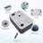 2-Person Plug & Play Acrylic Hot Tub with Ozonator, LED Lighting, Waterfall and Cover in Charcoal Gray-120244719