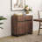 Modern Storage Cabinet, 3 In 1 Modern Sideboard With Adjustable Shelves And 3 Drawers, Coffee Bar Cabinet For Living Room, Dining Room-1565877808