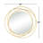 Aziana Overlapping Rings Metal Accent Mirror-1723338282