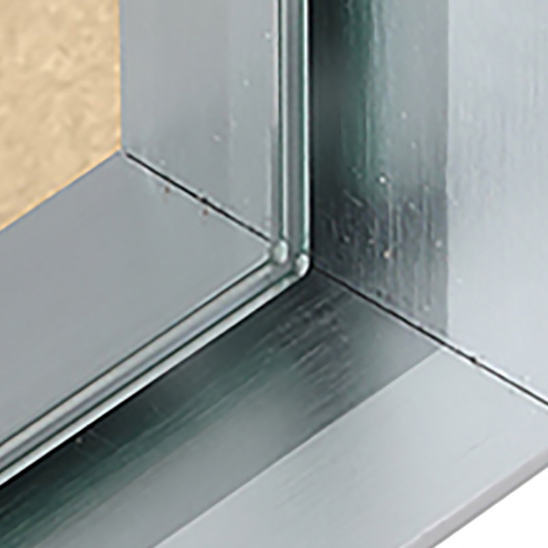 Escarment Metal Rectangle Wall Mirror