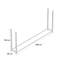 Walebridge 238cm W Log Rack