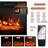 Ripley 48'' W Storage Credenza with Electric Fireplace Included-921017061